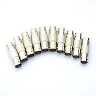 Blue Elf &amp; reg 10 Pack BNC Female Jack to BNC Female Coupler Adapters with free Cable Organizer N3