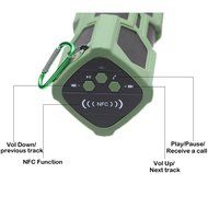 YISCOR Wireless Bicycle Climbing Sports Outdoor Bluetooth 4.0 Stereo Speaker Waterproof Shockproof Portable Audio... N8