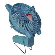 LifBetter Portable Foldable Hand Held Rechargeable USB Mini Fan for PC Desk Table Outdoor Travel (Pink), Powered... N2