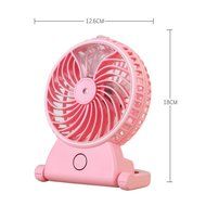 Table Humidifier Fans TIanNorth&reg; Portable Desktop Handheld Fans Rechargeable Cooling Misting Fan Personal Cooling...
