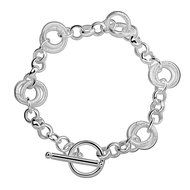 Fashion Jewelry Women Lots Style Silver Plated Charm Bangle Cuff Bracelet Gifts N7