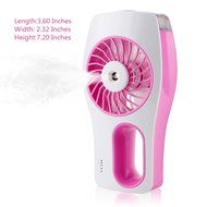 Great Polly Portable Mini Beauty Replenishment Fan Handheld USB Mini Misting Fan with Personal Cooling Humidifier... N2
