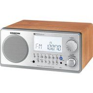 Sangean WR-2 FM-RBDS AMWooden Cabinet Digital Tuning Receiver (Walnut) N2