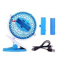 360&ordm; Rotation, Clip-on, Mini Portable Battery Fan Personal Handheld USB Desktop Fan for Baby Stroller Home Office...