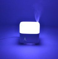 Samyo 120ml Aroma Essential Oil Diffuser Purifier Air Humidifier with 6 Colors Changing Light for Home SPA Baby...