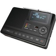 New SANGEAN CL-100 Deluxe Tabletop AM/FM Clock Radio with SAME Weather Alert