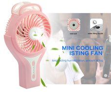 Topwell Handheld Mini USB Misting Fan Water Spray Fan Rechargeable Portable Personal Cooling Mist Humidifier Fan... N3