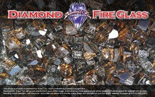 Copper Canyon - Premixed Fireplace Glass - 25 LBS.