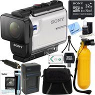 Sony HDR-AS300 Action Camera + 32GB Memory Card &amp; Accessory Bundle