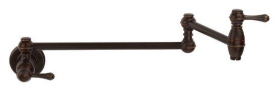 Danze D205057BR Opulence Single Handle Wall Mount Pot Filler, Tumbled Bronze by Danze