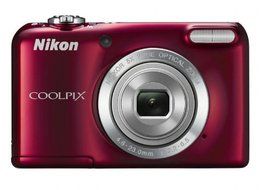 Nikon COOLPIX L27 16.1 MP Digital Camera with 5x Zoom Lens (Red) Manufacturer Refurbished N2