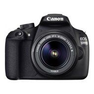 Canon EOS 1200D SLR Camera w/ 18-55mm + 55-250mm IS II Lens (8GB Value Bundle) N3