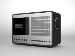 Revo SuperConnect Multi-Format Deluxe Radio - Matte Black/Silver N6