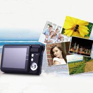SSstar Digital Camera 8X Digital Zoom HD 720P 18MP 2.7 inch TFT LCD Screen Digital Video Camcorde Color Black N5