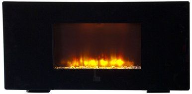 Estate Design EM27F0101 Wall Mount Fireplace, 35-Inch