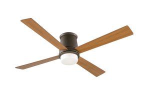 Fanimation FPS7880SN Inlet Ceiling Fan, Satin Nickel Finish, 4 Reversible Cherry/Walnut Blades N2