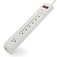 Belkin 8-Outlet Power Strip Surge Protector with 6-Foot Power Cord and Telephone Protection, 3500 Joules (BSQ800bg06... N7