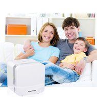 Excelvan 650ml Semiconductor Air Dehumidifier Ultra-low Noise,White