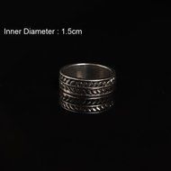 IBobo 4/6Pcs Fashion Women Silver Vintage Jewelry Punk Carve Flower Ring set N2