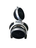 Hunter FSQQ 3-Speed Adjustable Dual Portable Room Fan in Black (Room Fan, Portable Fan)