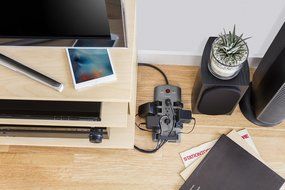 Belkin 12-Outlet Pivot-Plug Power Strip Surge Protector with 8-Foot Power Cord, 4320 Joules (BP112230-08) N12