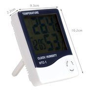 Blingkingdom - Digital Indoor Temperature and Humidity Meter with Alarm Clock Hygrometer for Room or Car