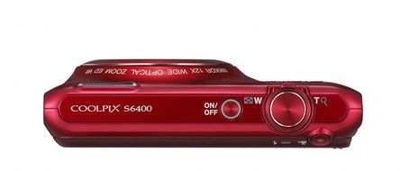 Nikon Digital Camera COOLPIX S6400 Red S6400RD [International Version, No Warranty] N8