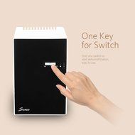 Seneo Mini Dehumidifier with 200ml/day, 400ml Water Tank Moisture Absorber for Home Bedroom Kitchen Shoe Cabinet... N4