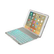iPad Pro 9.7 Case with Keyboard,TechCode Smart 7 Color Keyboard Case Stand Folio Backlit Light Colorful Bluetooth... N3
