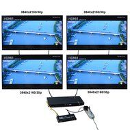 LinkS 1x8 8 Ports HDMI Powered Splitter for Full HD 1080P &amp; 3D Support (One Input To Eight Outputs) N14