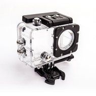 Homkm Q3H+ Basic 4K Full HD 1080p Action Camera MAX 30M Waterproof Camera 6 Glass + LED Lens 170&deg; Wide Angle (... N20