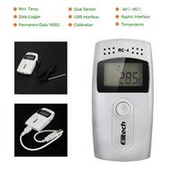 LADEY 16000 Points Digital LCD Display USB Temperature Data logger Datalogger Temp Recorder High Accuracy Temperature... N8