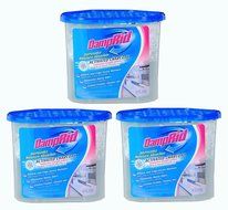 DampRid Moisture Absorber with Activated Charcoal, 18oz (3 Pack)