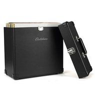 Electrohome Portable Vinyl Record Heavy Duty Carrying Case for 30+ Albums with Removable Lid (RT05) N6