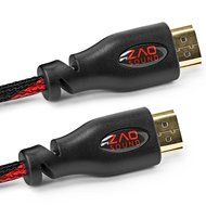 BAM Braided HDMI Cable with Gold Plated Connectors, 10-Feet, 3-Pack N3
