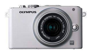 Olympus PEN E-PL3 14-42mm 12.3 MP Mirrorless Digital Camera with CMOS Sensor and 3x Optical Zoom (White) - International... N5
