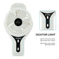 ETONG Portable Handheld USB Misting Fan Personal Cooling Mist Humidifier Rechargeable Mini Water Spray Cooling... N7