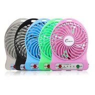 FengLan USB Portable Fan 3 Speeds Rechargeable Mini USB Fan Portable Output Electric Desk Cooling Fan for Travel... N2