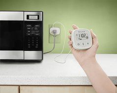 Belkin 8-Outlet Conserve Switch&#129; Surge Protector with 4-Foot Cord and Remote, F7C01008q N14