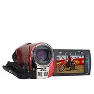 JVC Everio GZ-MS100RU 35x Optical/800x Digital Zoom SDHC Camcorder w/2.7" LCD &amp; Laser Touch Operation (Red) N3