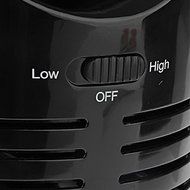 Yijiagou No Leave Fan Children Safety Professional Bladeless Fan Mute Bladeless Stand Fan 10 Inches With No Blade... N9