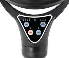 NewAir AF-410BK 12" 2-in-1 Tabletop and Pedestal Vortex Fan