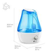 Cool Mist Humidifier, TaoTronics Ultrasonic Air Humidifers with Mechanical Switch, 3.5L Large Capacity, Low Water... N3