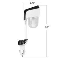 Car Oil Diffuser Humidifier, AblerV Ultrasonic wave Car Air Humidifier and Aromatherapy Essential Oil Diffuser...