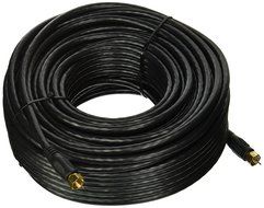 Cmple - RG6 F Type Coaxial 18AWG CL2 Rated 75Ohm Cable -75ft