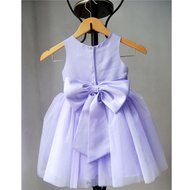 KAKA(TM) Lovely Girls One Piece Dress Rose Flower Gauze Red Princess Skirt Party Costume Dress With Bowknot +... N5