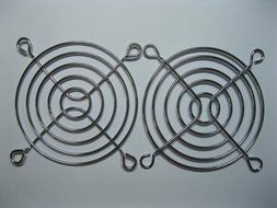160 pcs DC Fan Grill Protector Silver Metal Finger Guard Used for 70mm 7cm Fan Skywalking