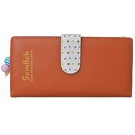 Spritech(TM) Women Girl PU Leather Clutch Wallet Credit Card Holder Zip Phone Handbag N54