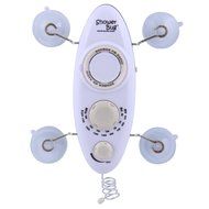 Zadro Shower Bug 2.0 AM/FM Radio In Pink N5
