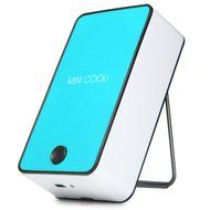 Wooboo Mini Cooli Portable USB Rechargeable HandHeld Air Conditioner Summer Cooler Fan,Batteries Powered No Leaf... N3